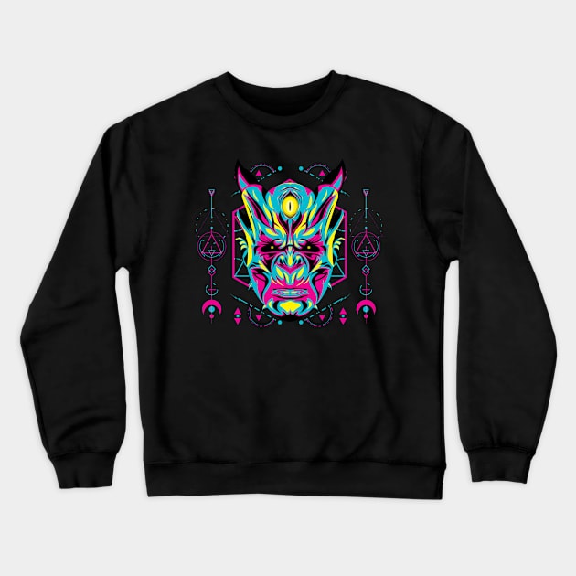 devil popart Crewneck Sweatshirt by SHINIGAMII